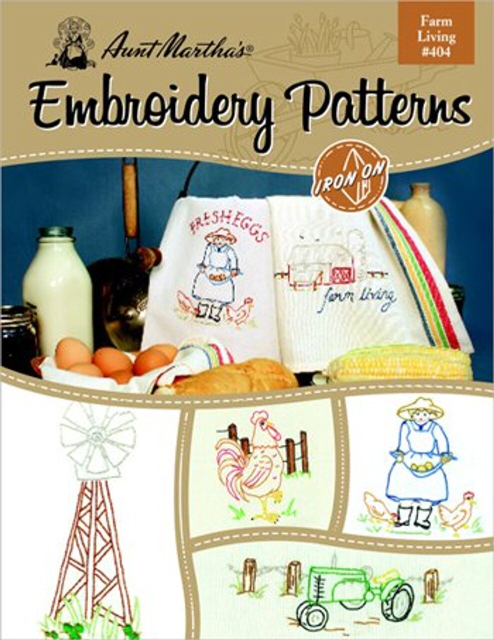 Aunt Martha's embroidery iron on patterns - Booklet Set 2 - Image 3