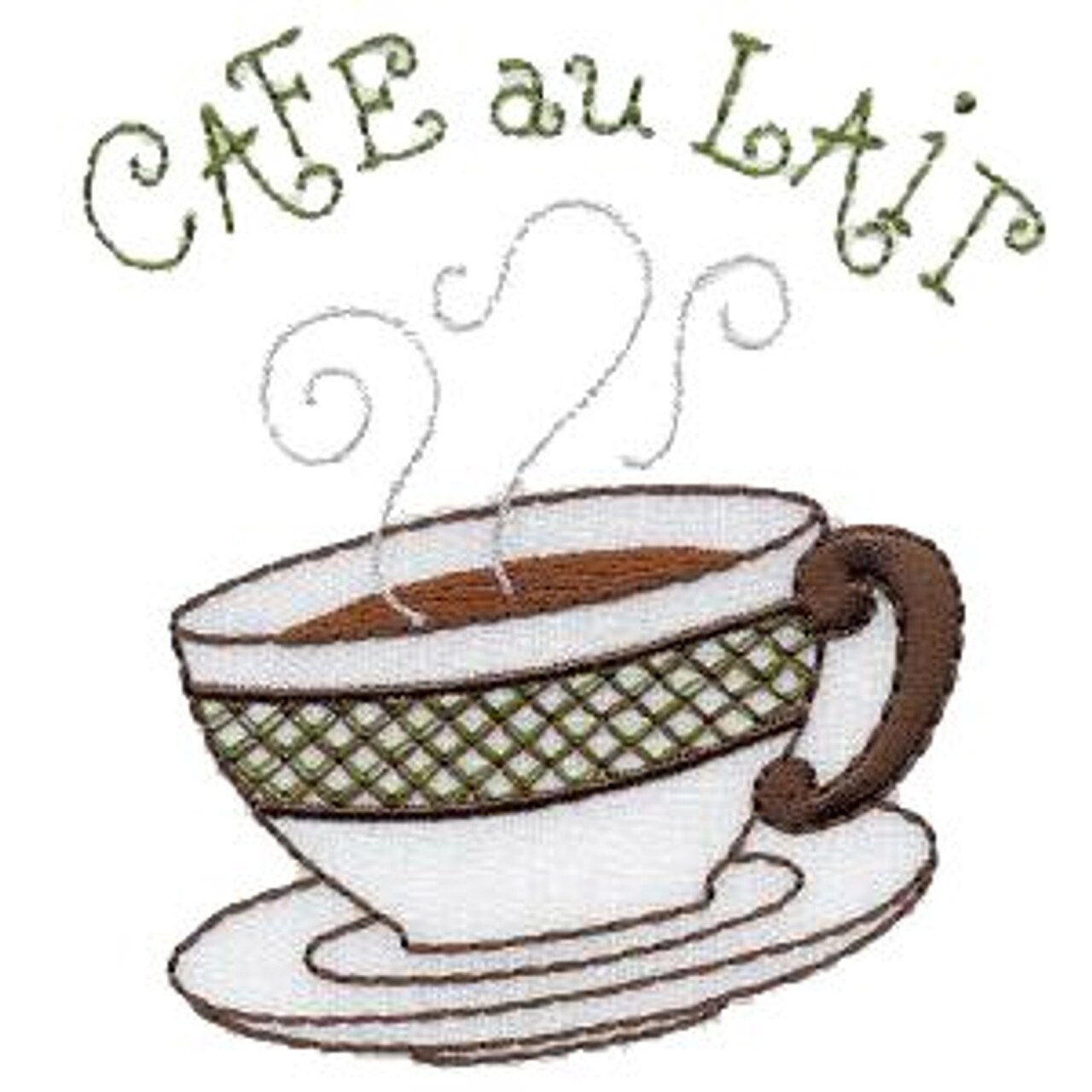 Aunt Martha's Java Break 3997 embroidery iron on pattern - Image 2