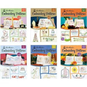 Aunt Martha's embroidery iron on patterns - Booklet Set 2