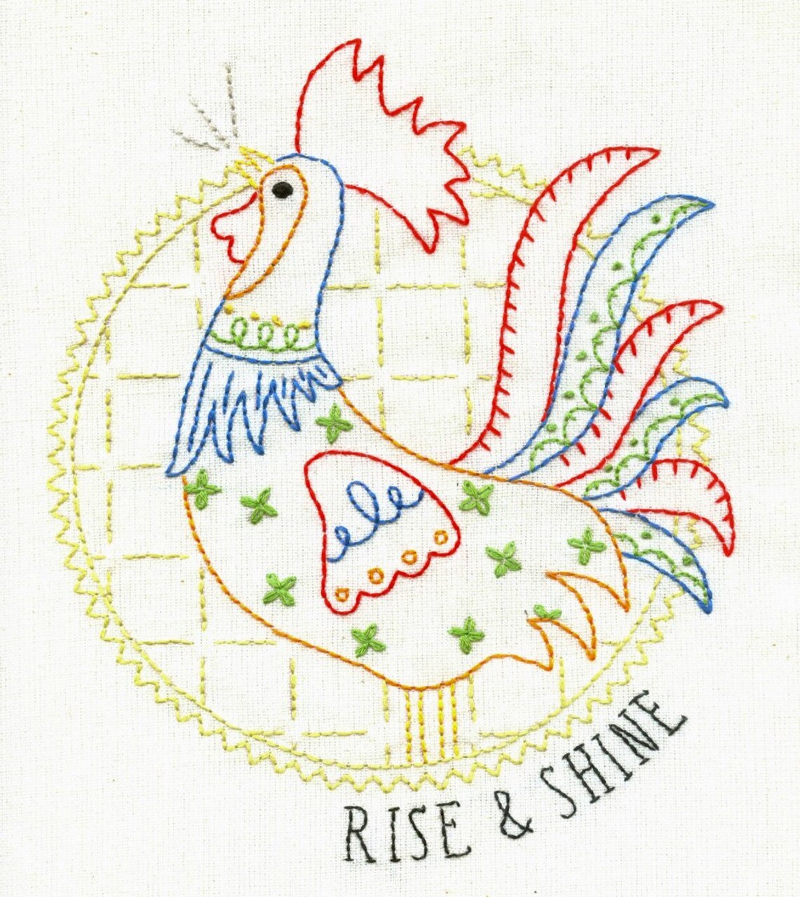 Stitcher's Revolution Folksy Farm SR23 embroidery iron on pattern - Image 2