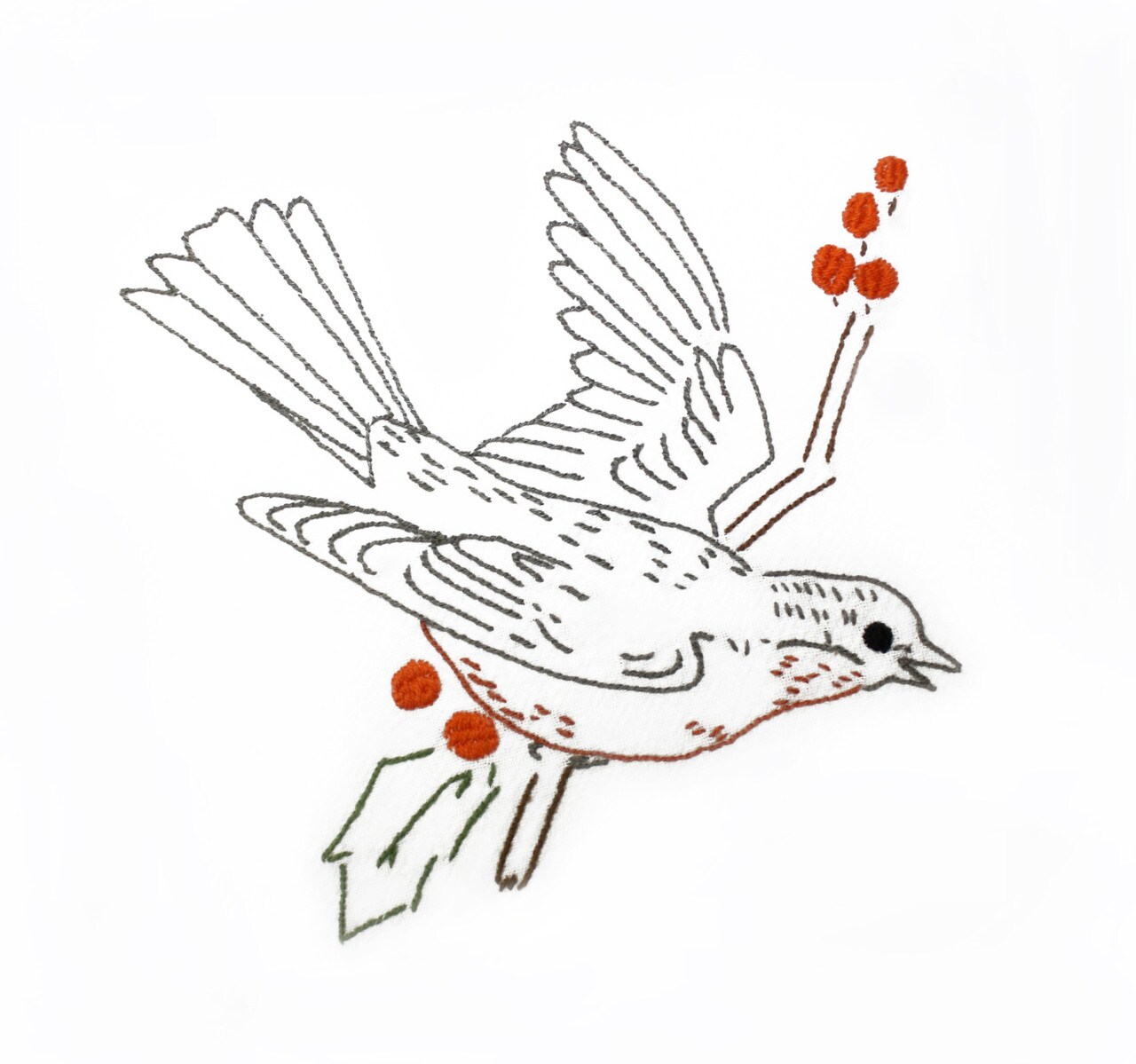 Aunt Martha's Birds for Varied Uses 9637 embroidery iron on pattern - Image 3