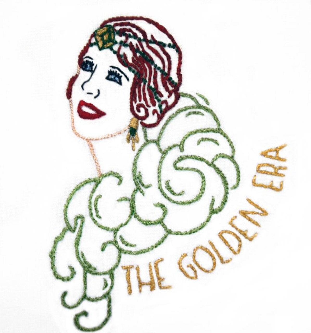 Stitcher's Revolution Roaring 20s SR14 embroidery iron on pattern - Image 2