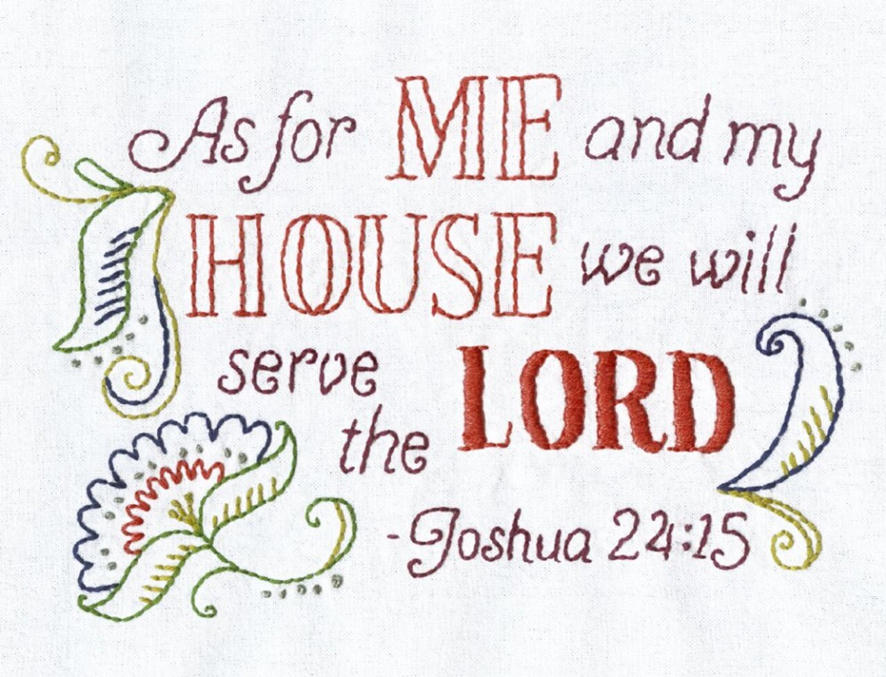 Aunt Martha's Christian Blessings 4027 embroidery iron on pattern - Image 4