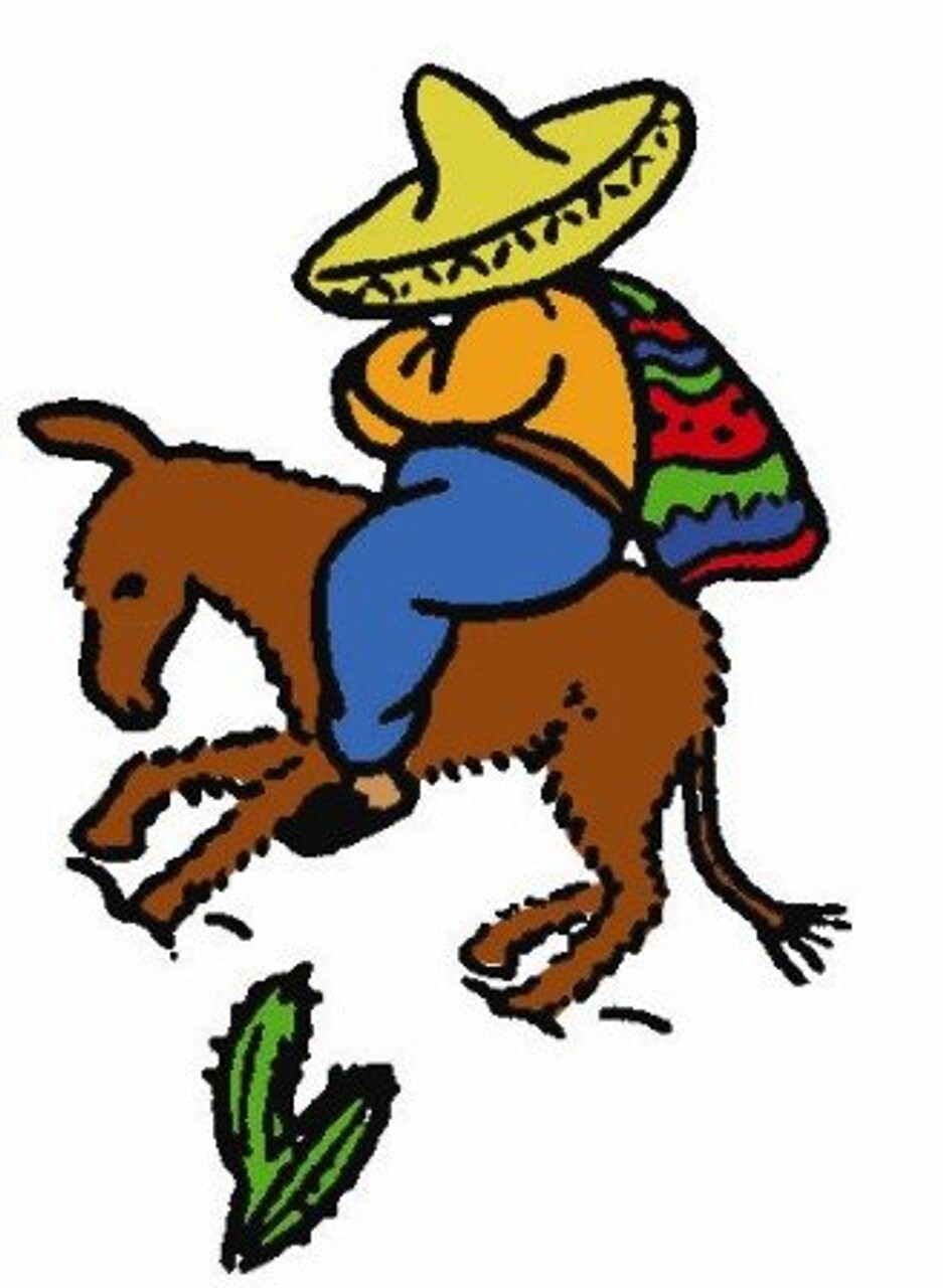 Aunt Martha's Down Mexico Way 9475 embroidery iron on pattern - Image 2