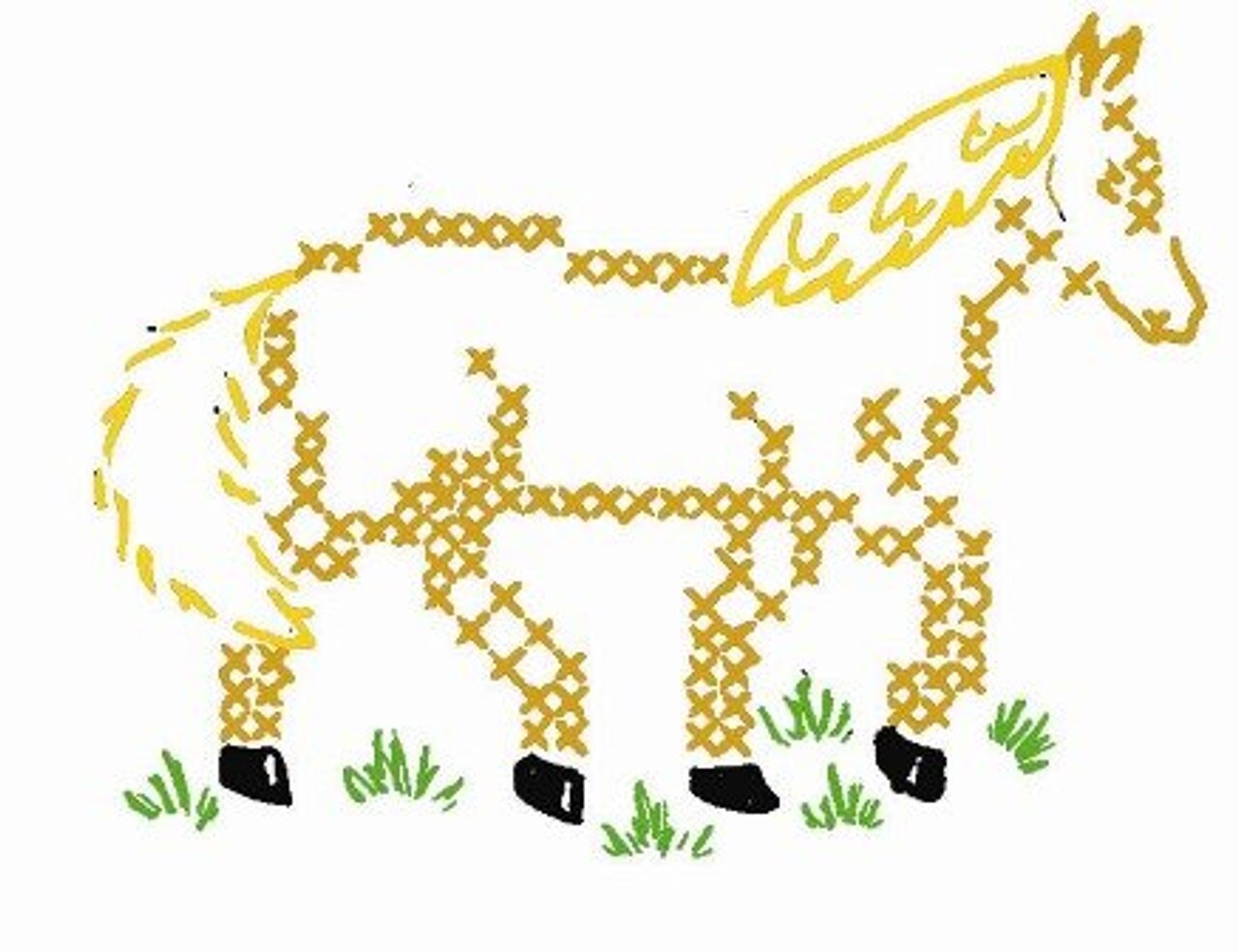 Aunt Martha's Farmyard Animals 3906 embroidery iron on pattern - Image 3
