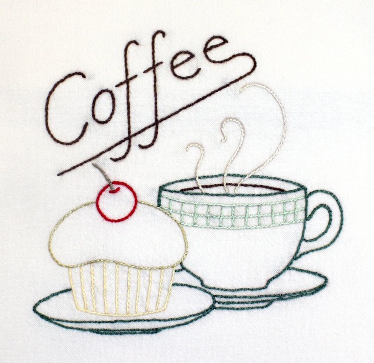 Aunt Martha's Java Break 3997 embroidery iron on pattern - Image 4