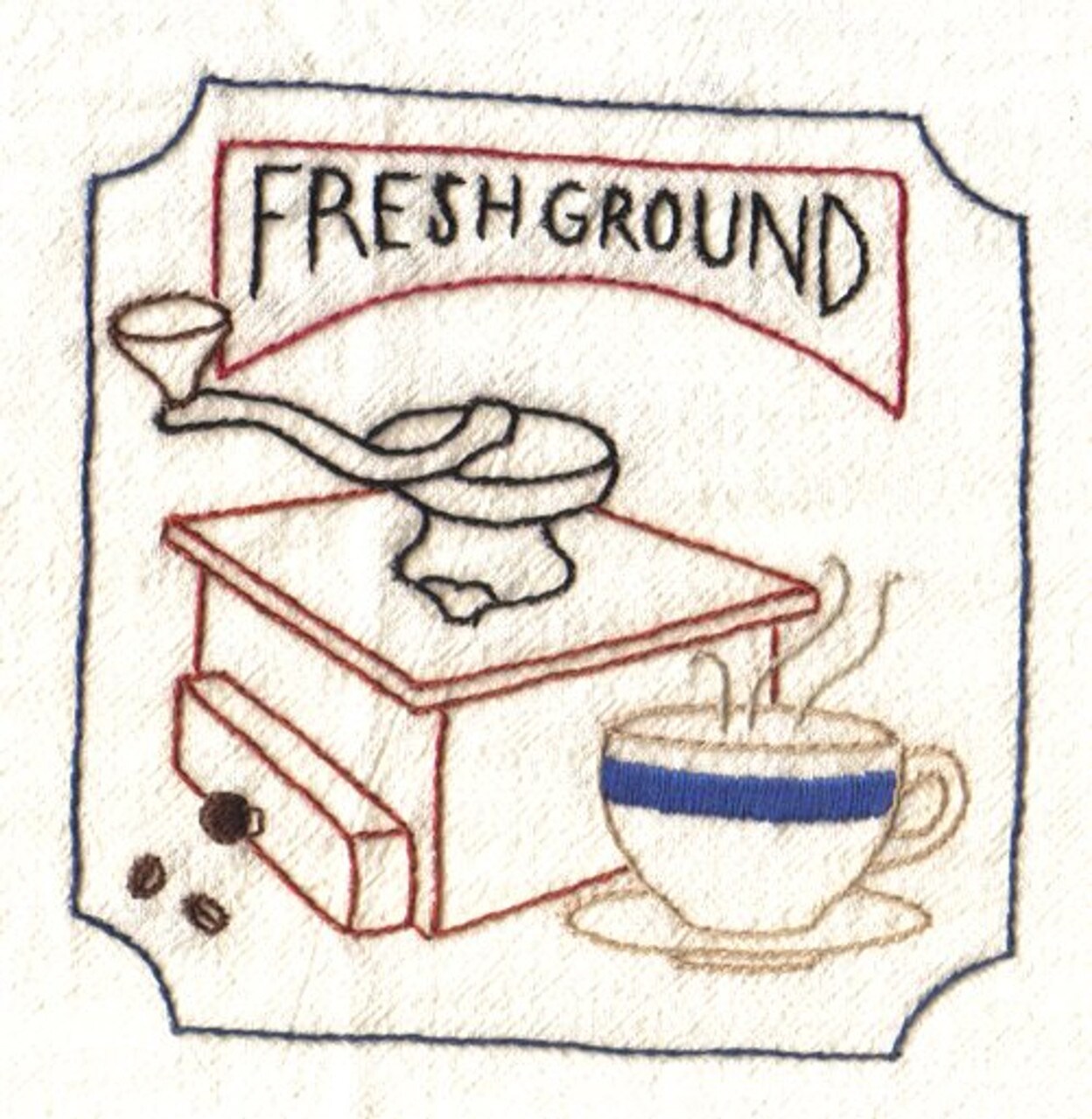 Aunt Martha's Java Break 3997 embroidery iron on pattern - Image 3