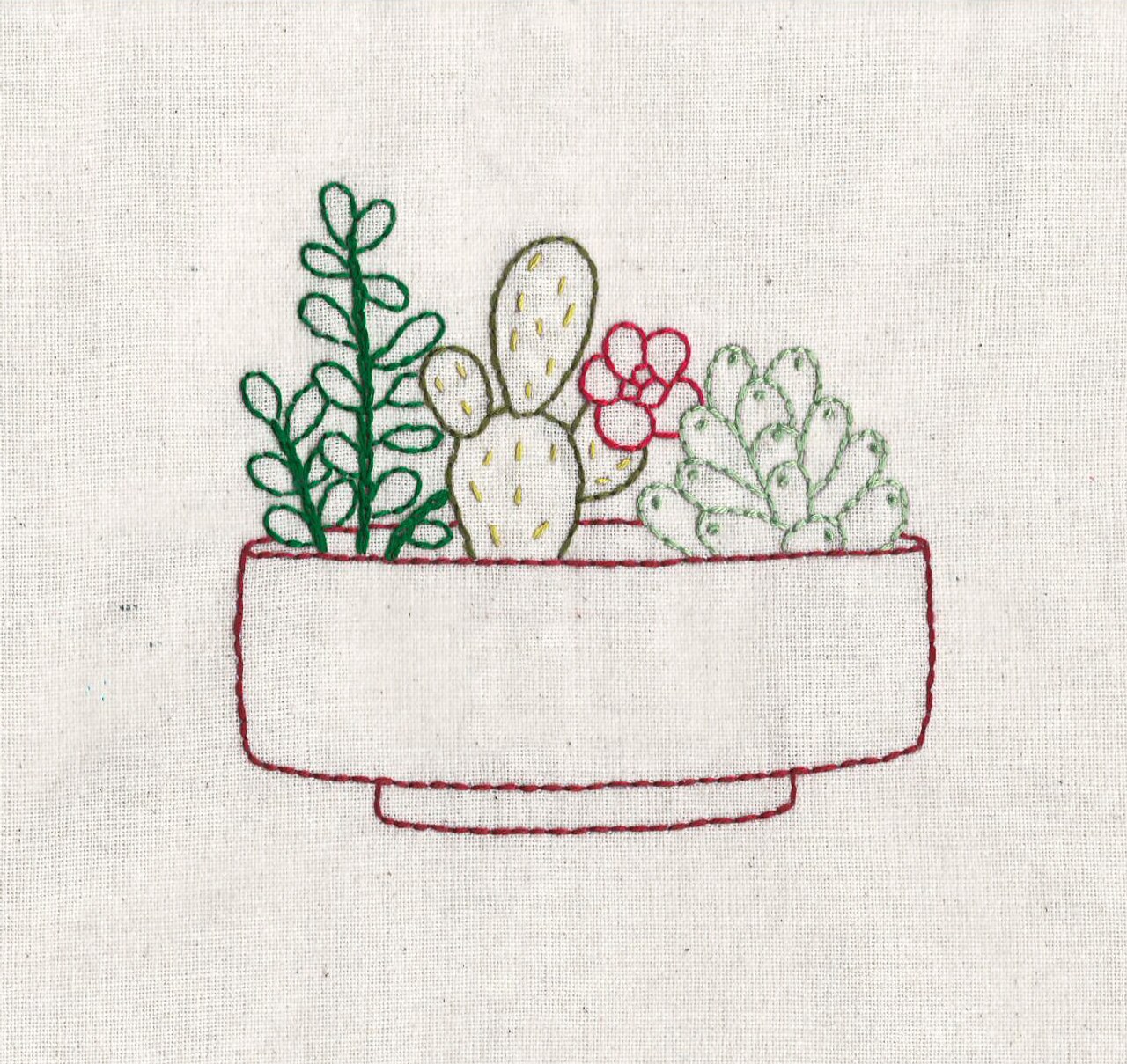 Stitcher's Revolution Desert Bloom SR29 embroidery iron on pattern - Image 2