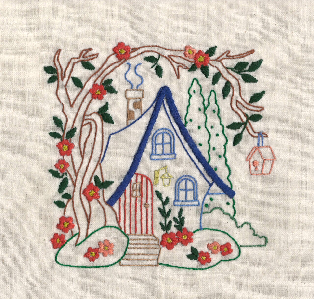 Stitcher's Revolution Gnome Sweet Gnome SR35 embroidery iron on pattern - Image 4