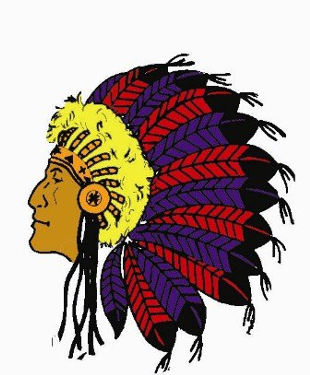 Aunt Martha's American Indian Designs 3782 embroidery iron on pattern - Image 2