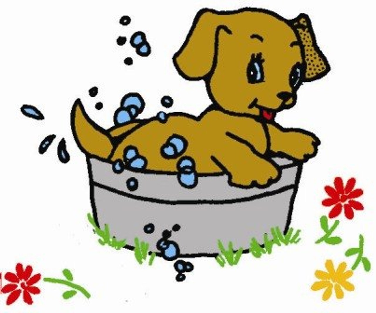 Aunt Martha's Puppy Tales 3879 embroidery iron on pattern - Image 2