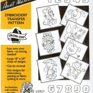 Aunt Martha's Kid's Number Sampler 3927