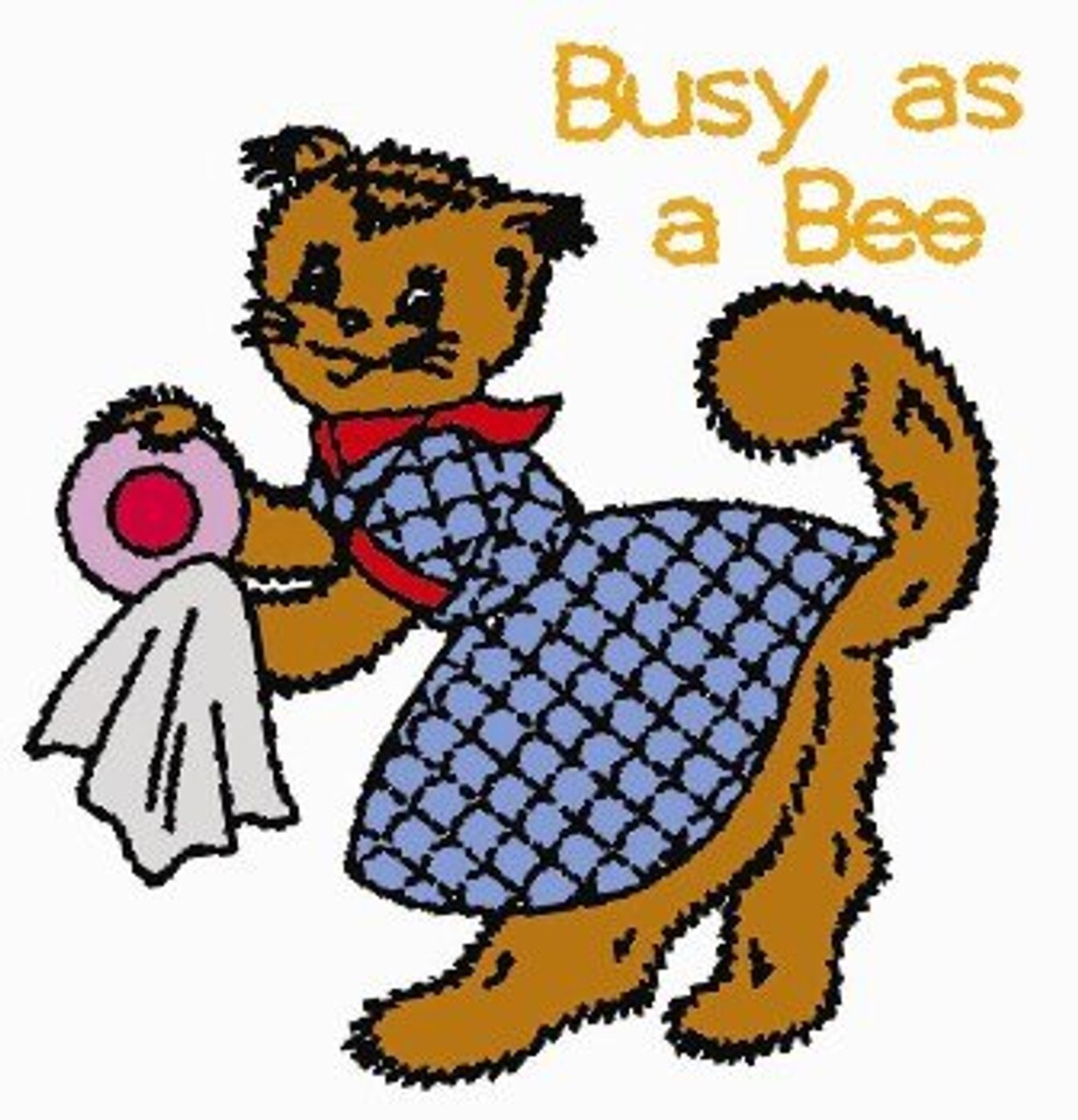 Aunt Martha's Cat Tales 3988 embroidery iron on pattern - Image 2